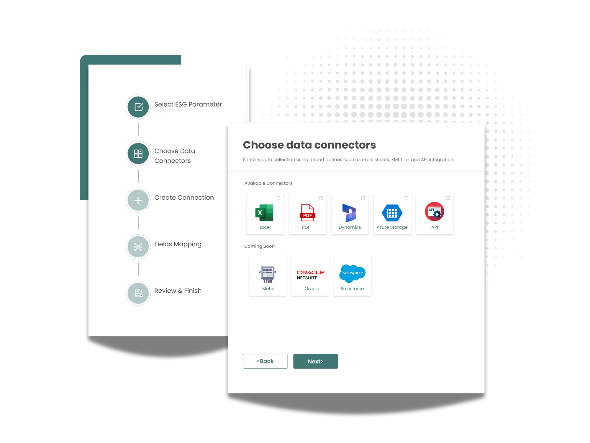 Automated data collection dashboard
